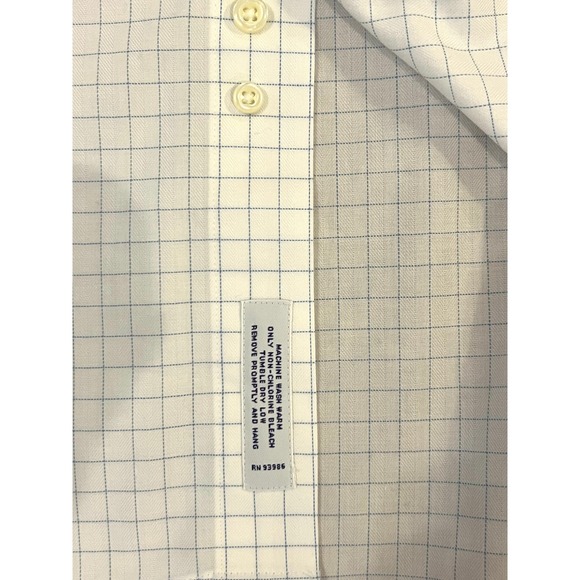 Brooks Brothers Non Iron Button Down Shirt Mens 18-6 7 346 Regular Fit Gingham - Picture 2 of 6